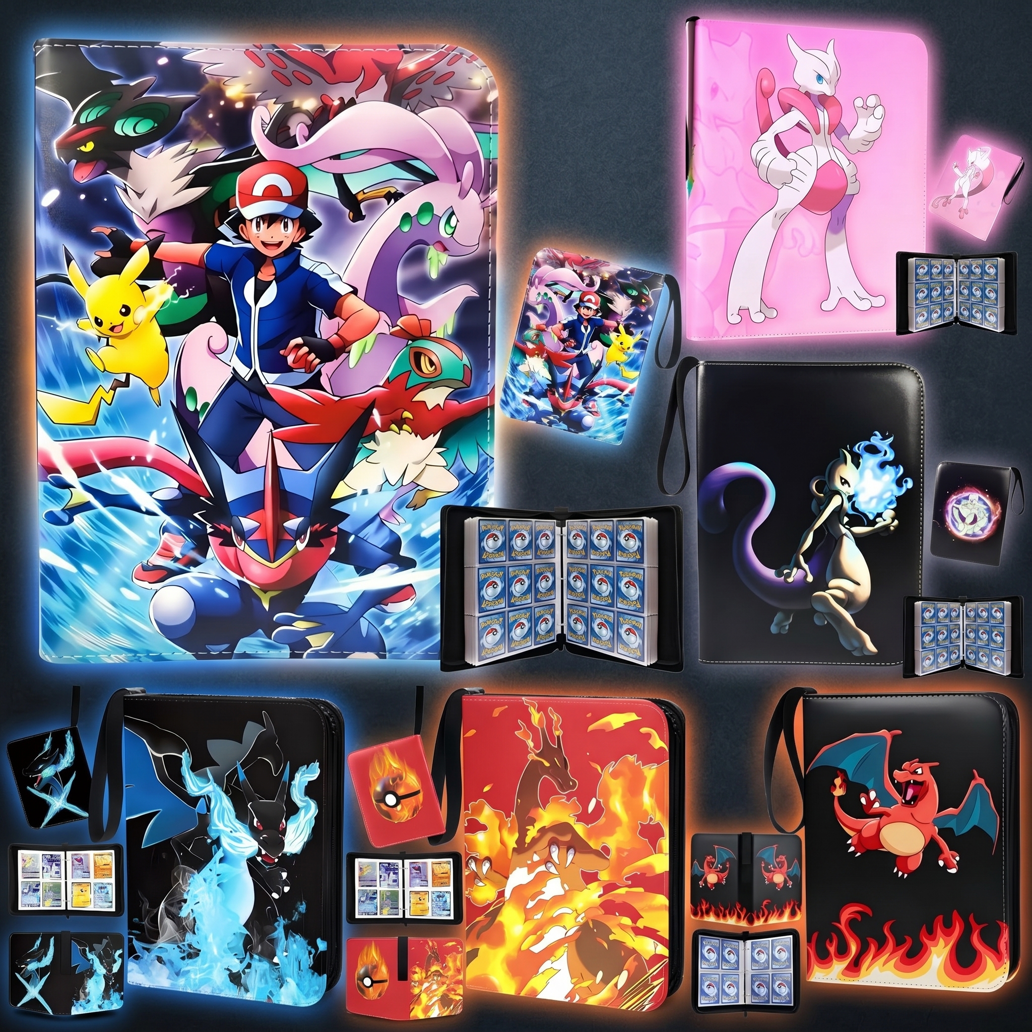 Board Game Zoo - Bandai Pokemon Trading Card Binder Album