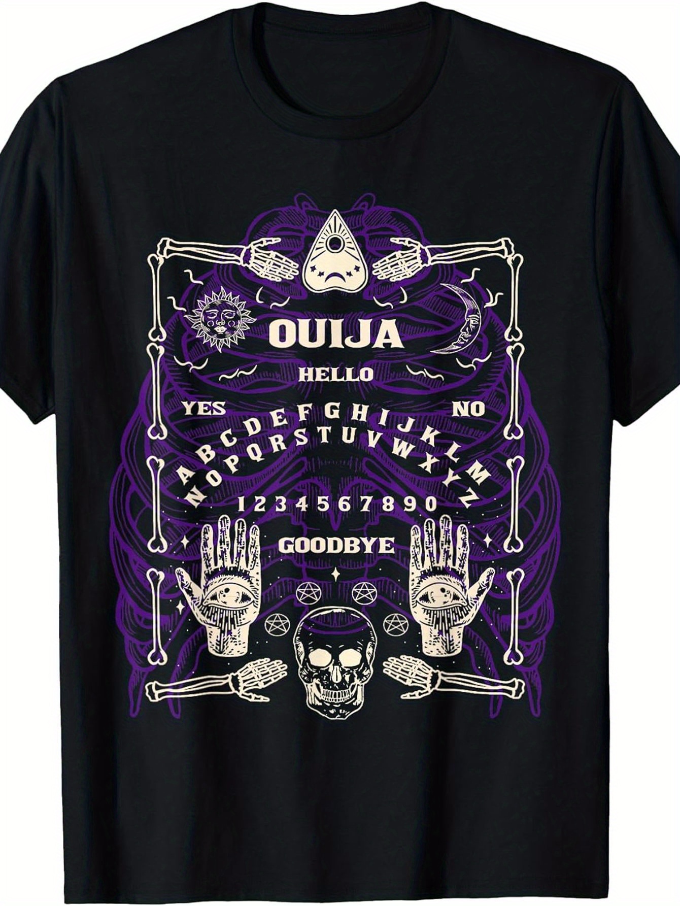 Board Game Design - Ouija Spirit Board T-Shirt for 100%