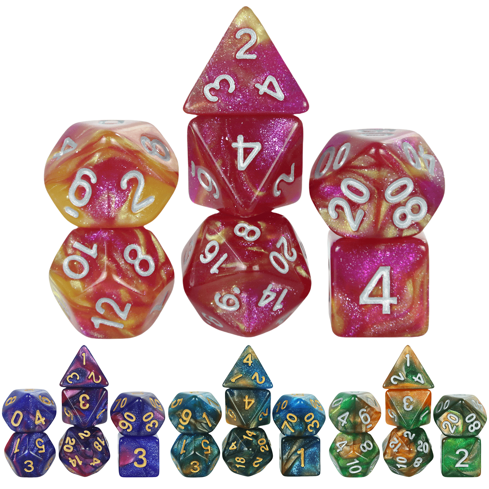 Board Game Digital - New Dual Color Multi Faced Dragon