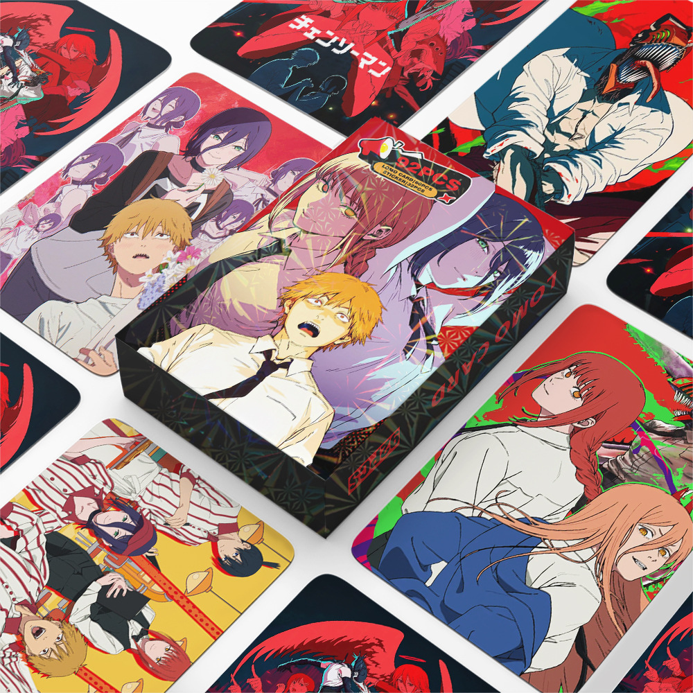 Board Game Anime - 92 Small Cards Chainsaw Man Collection