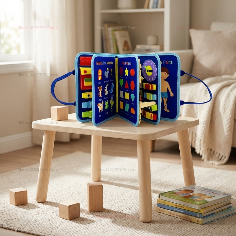 Montessori Busy Board Sensory  - Board Game Design ulasan dan harga