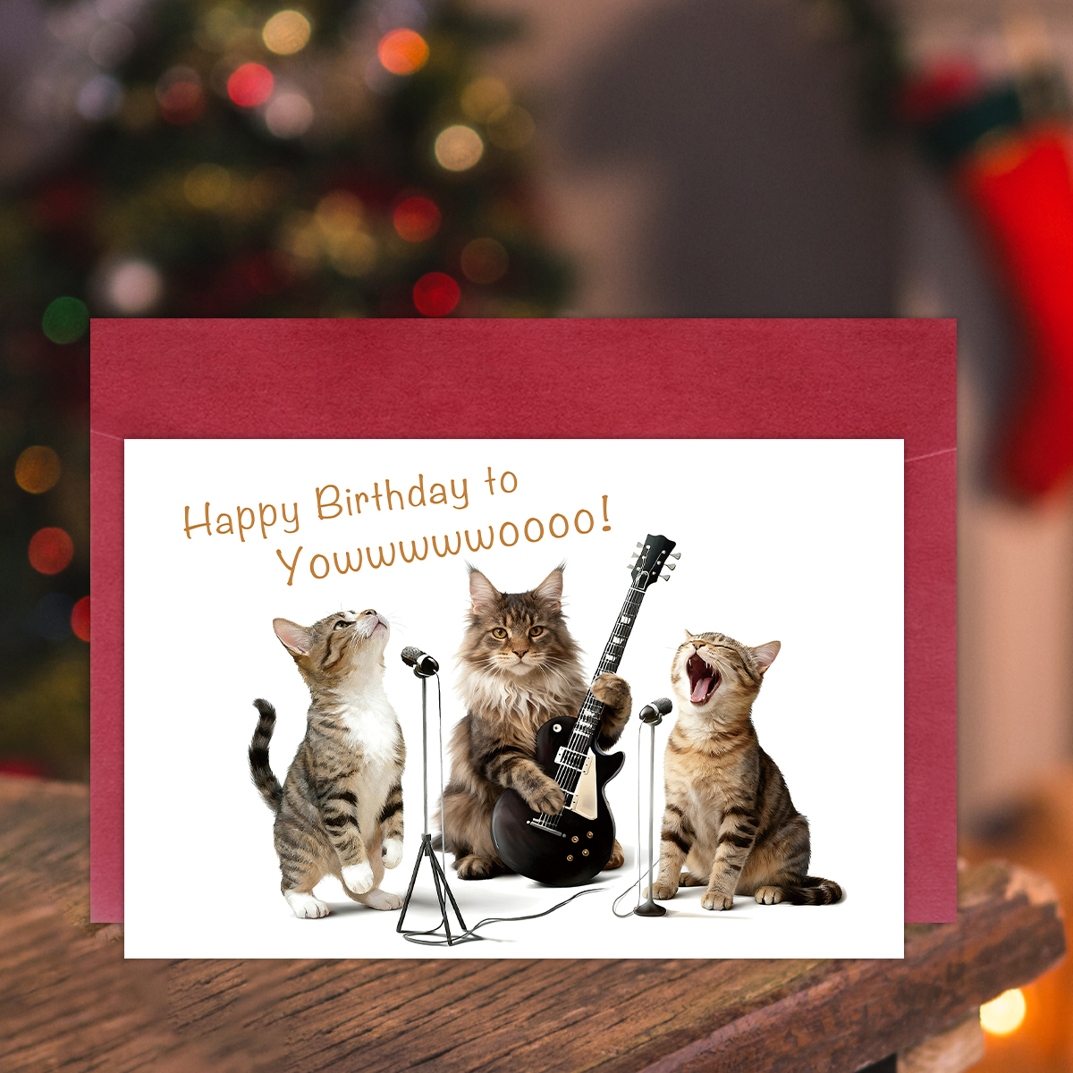 1pc Christmas Birthday Card-Cu - Board Game Design ulasan dan harga