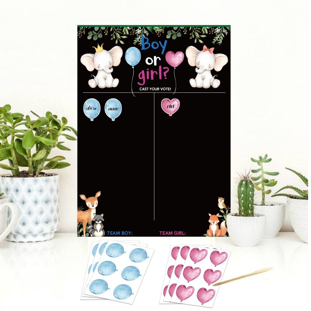 With Stickers Gender Revealed  - Board Game Quote ulasan dan harga