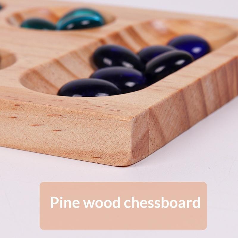 New Wooden Foldable Mancala Bo - Board Game Night ulasan dan harga
