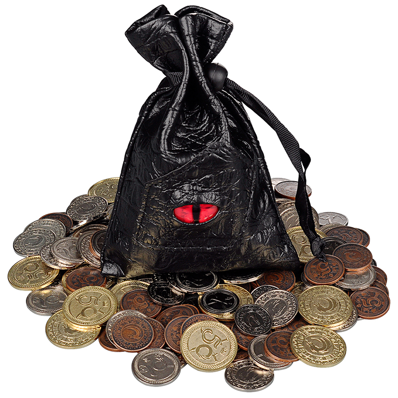 DND Metal Coins Set of 60 with - Board Game Verdant ulasan dan harga