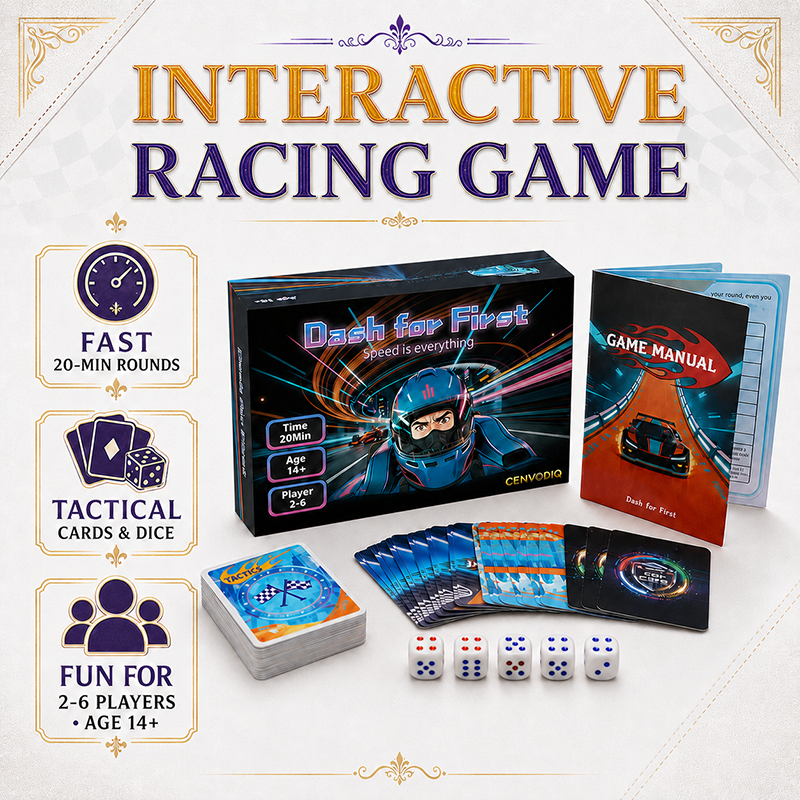 Car Racing Board Game, Dice Ro - Board Game Night ulasan dan harga