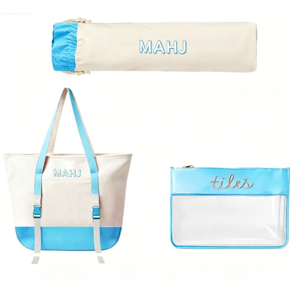 2026 New Versatile Canvas Mahj - Tile Bag Drawstring ulasan dan harga