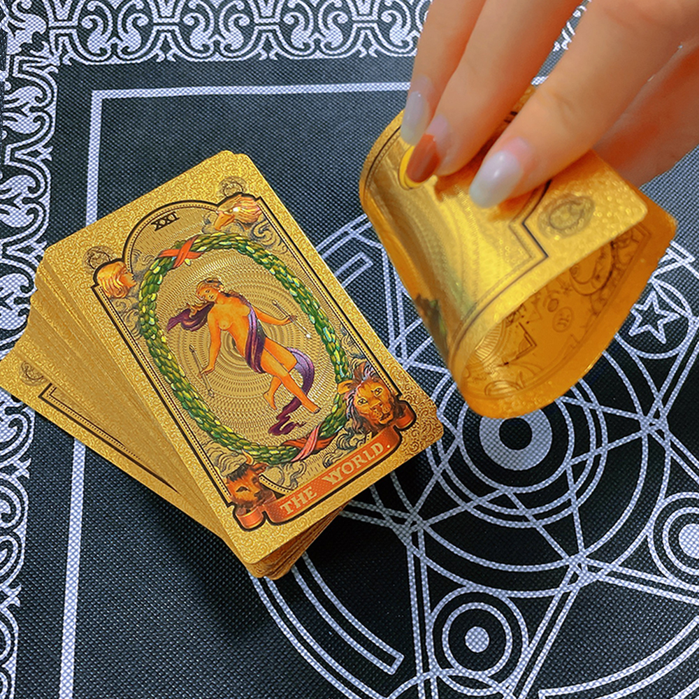Gold Foil Tarot Card for Divin - Board Game Dixit ulasan dan harga