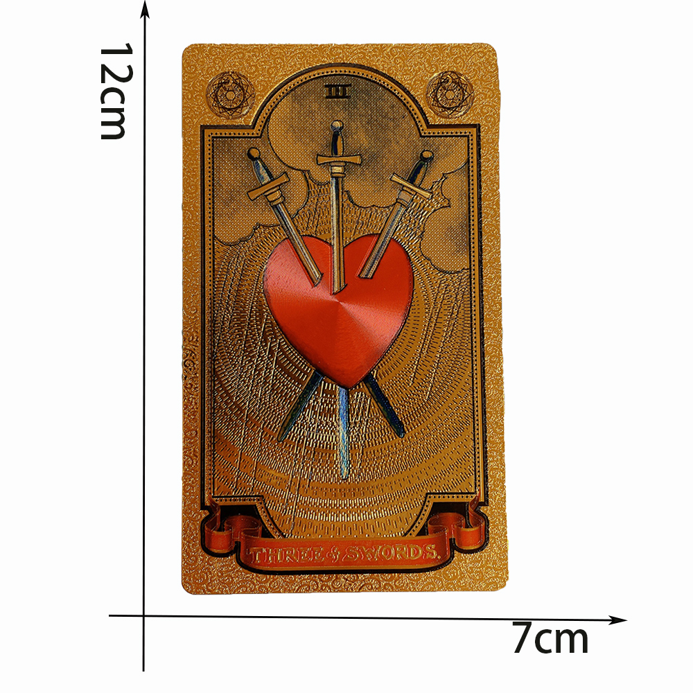 Gold Foil Tarot Card for Divin - Board Game Dixit ulasan dan harga