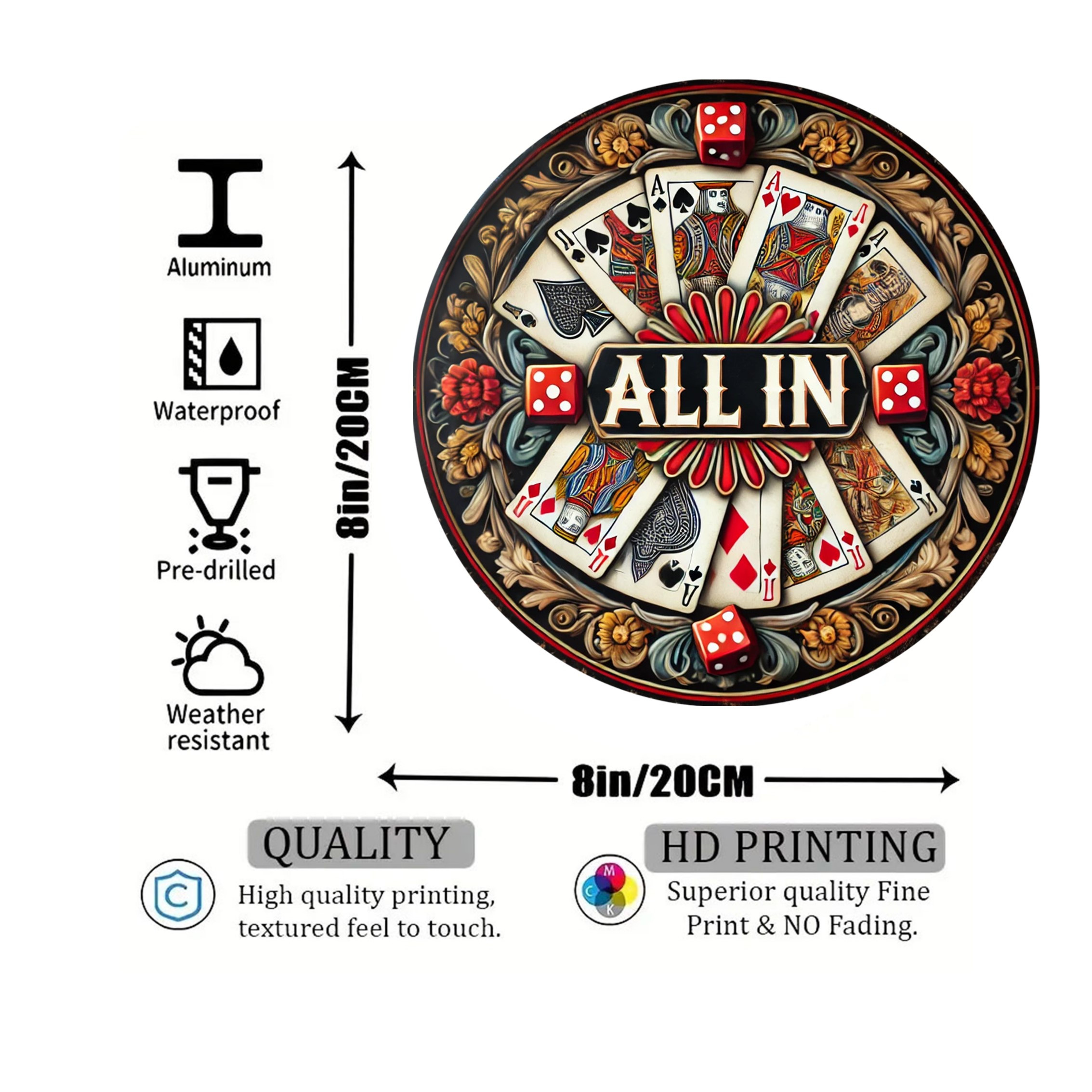 High Definition Metal Sign All - Board Game Vintage ulasan dan harga
