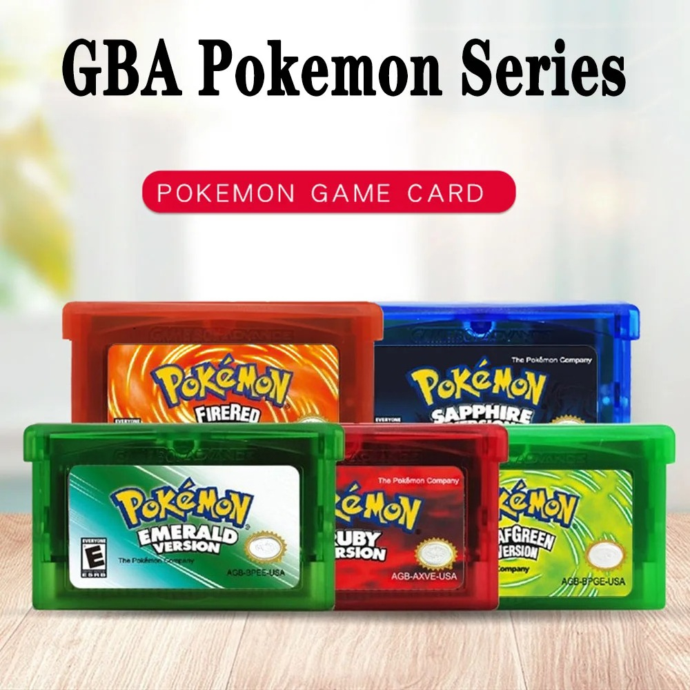 Pokemon Game Card GBA Series 3 - Board Game Zoo ulasan dan harga