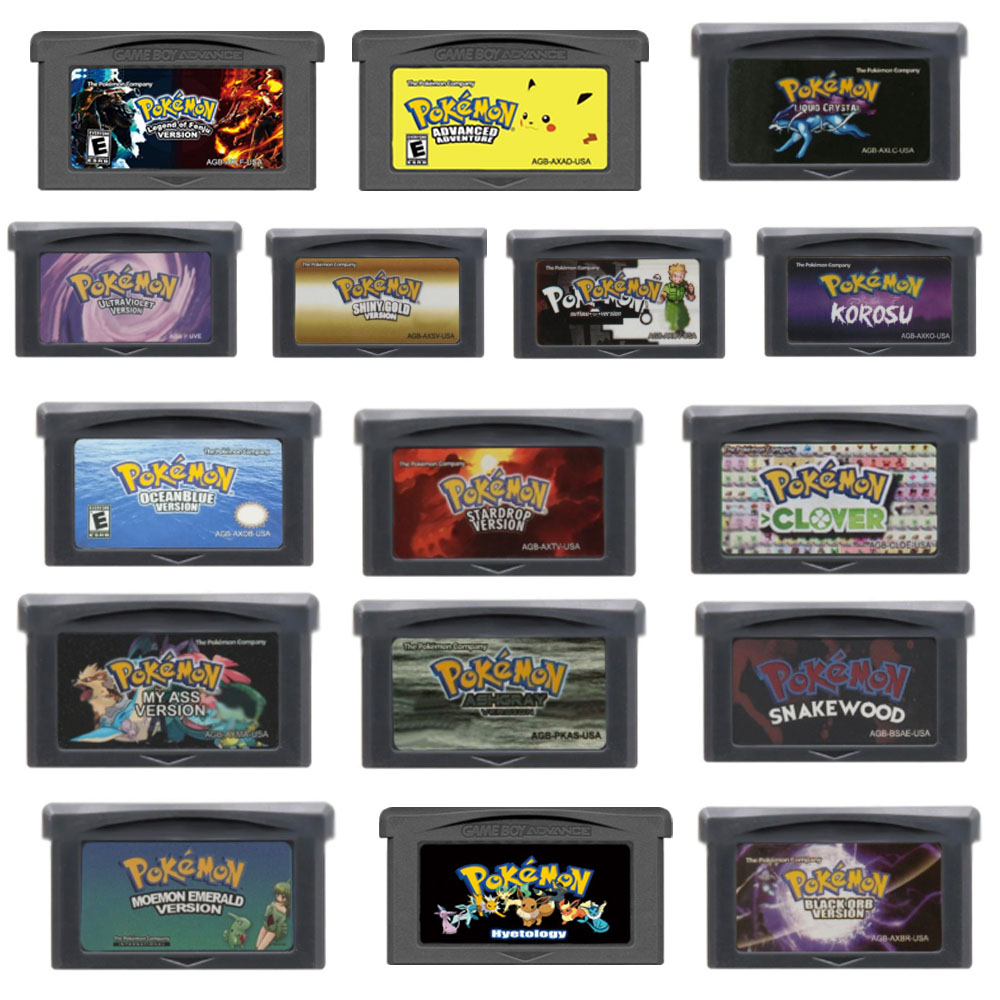 GBA Pokemon Series Game Cartri - Board Game Zoo ulasan dan harga