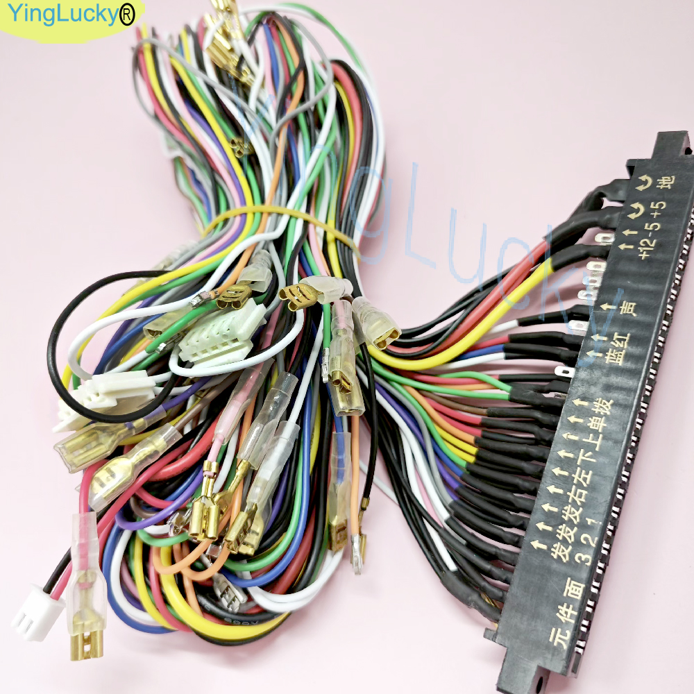 28P Connector Jamma Wire Harne - Board Game Video Games ulasan dan harga