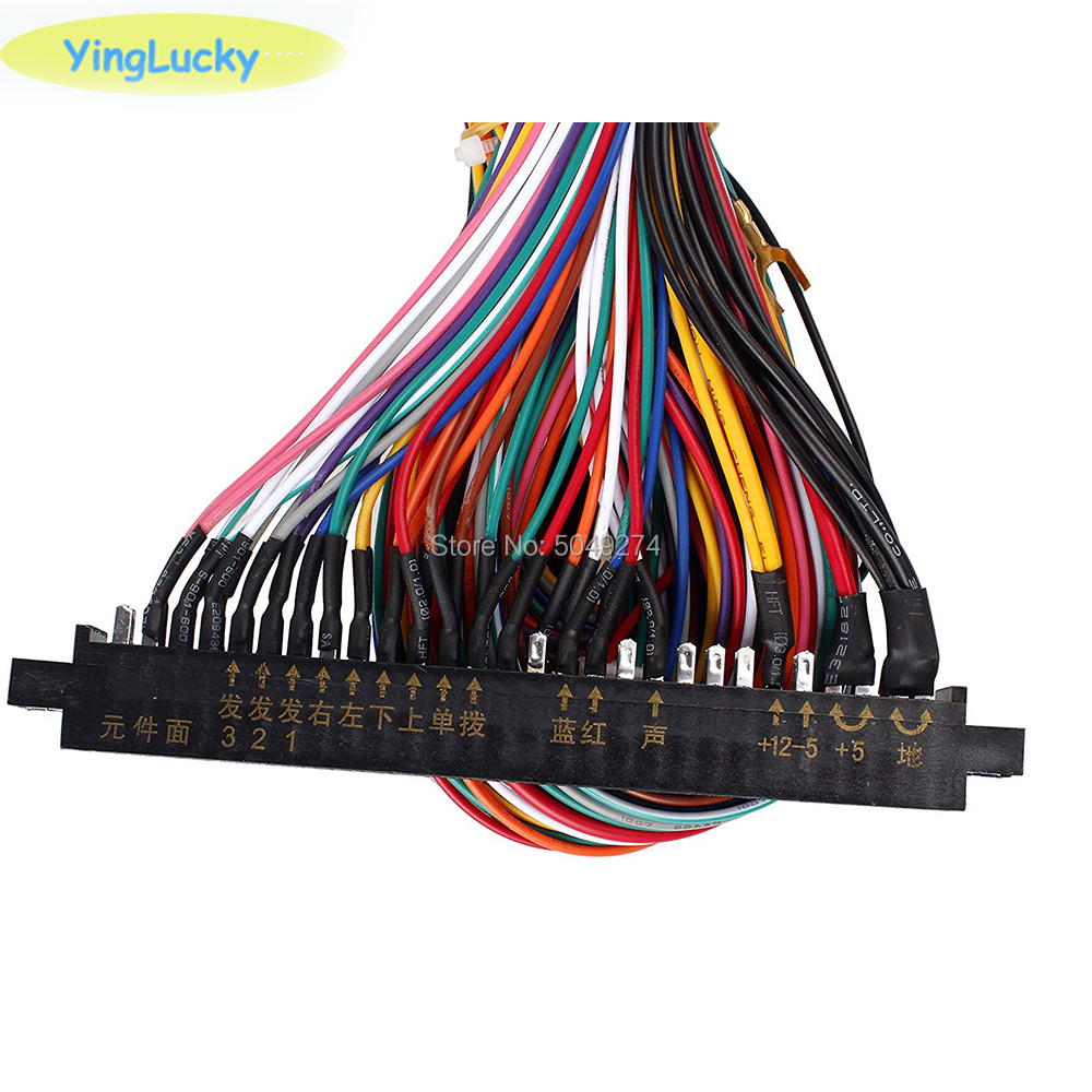 28P Connector Jamma Wire Harne - Board Game Video Games ulasan dan harga