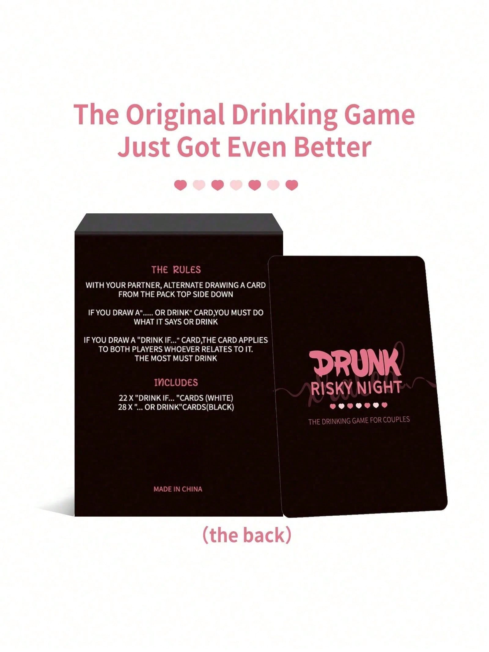 Drunk Risky Night Card Game, H - Board Game Night ulasan dan harga