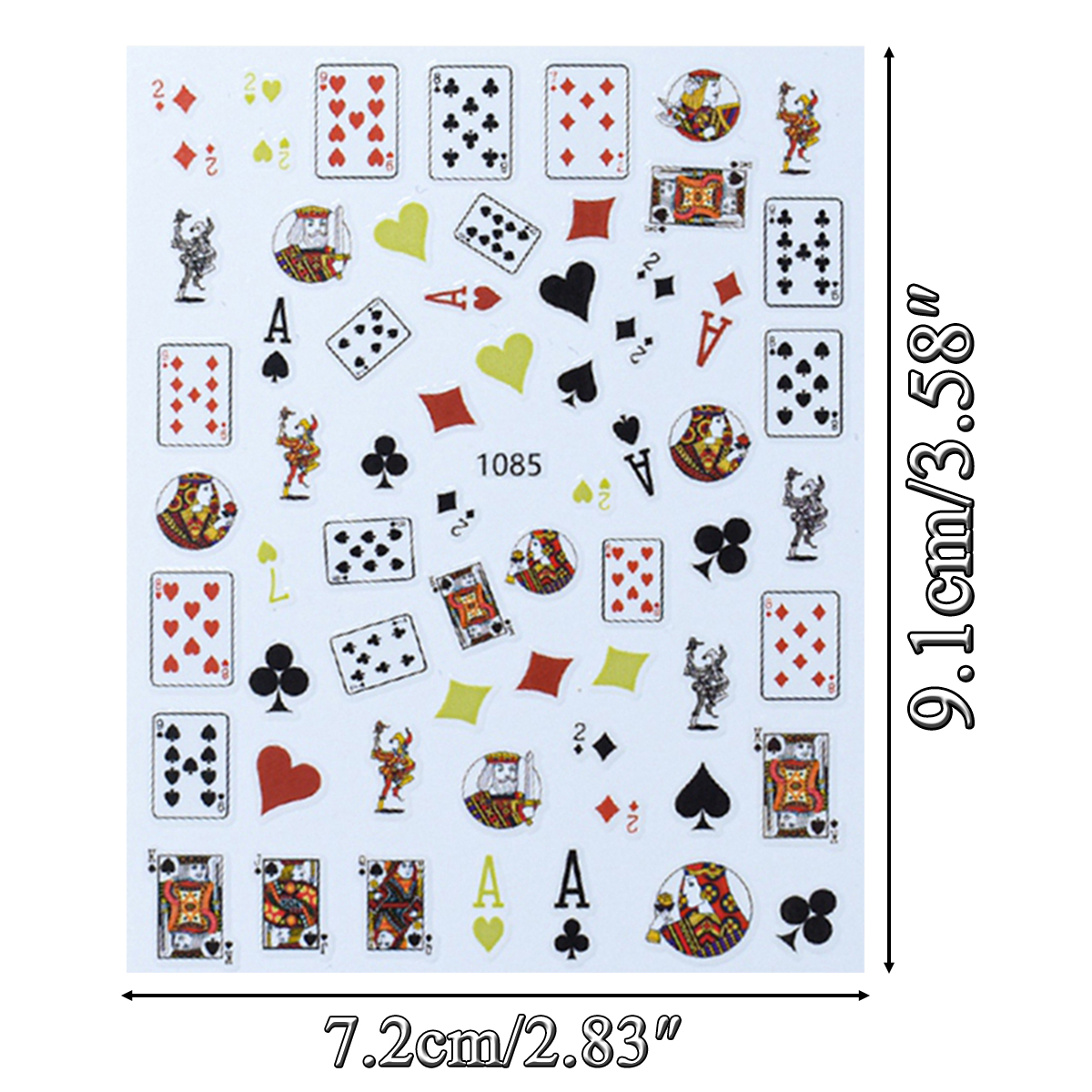 3/6/12 Sheets Poker Playing Ca - Board Game Design ulasan dan harga