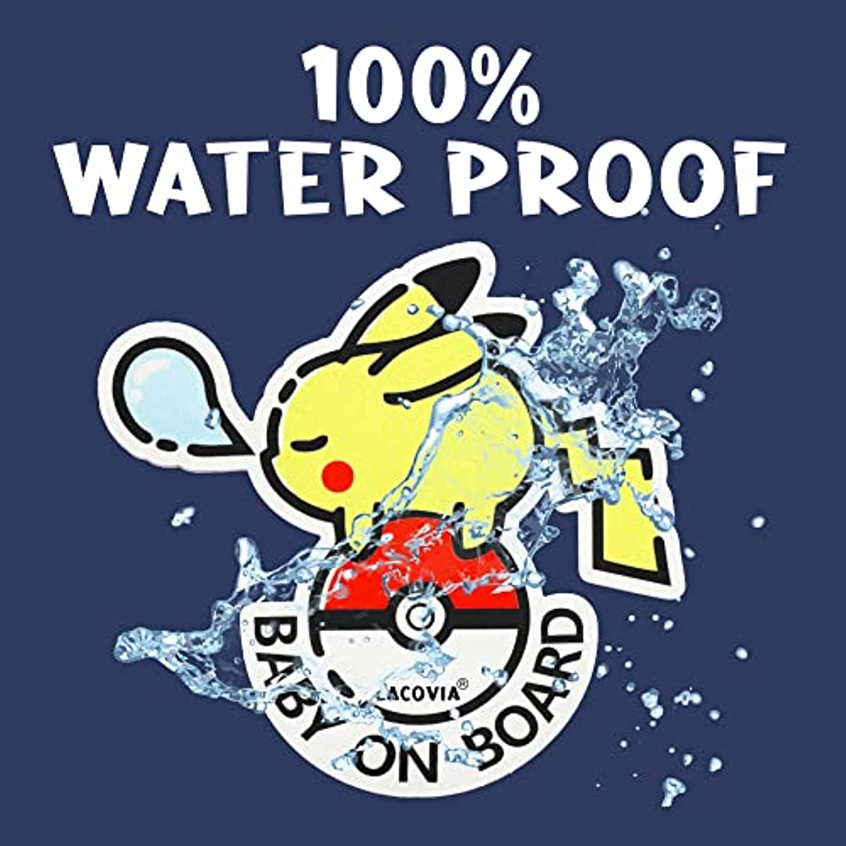 Pikachu Baby on Board Car Stic - Board Game Quote ulasan dan harga