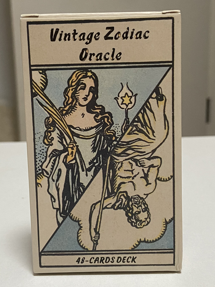 vintage zodiac oracle cards 48 - Board Game Vintage ulasan dan harga