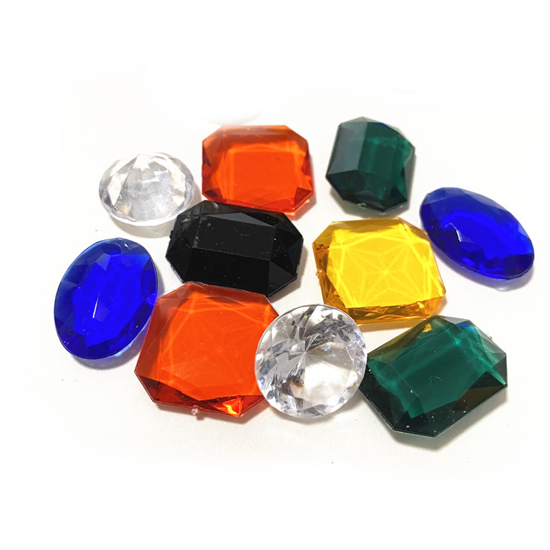 10Pcs Acrylic Rectangular Oval - Board Game Dixit ulasan dan harga