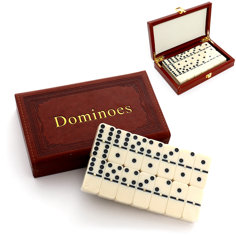 Wooden Dominoes Set 28 Piece R - Board Game Night ulasan dan harga