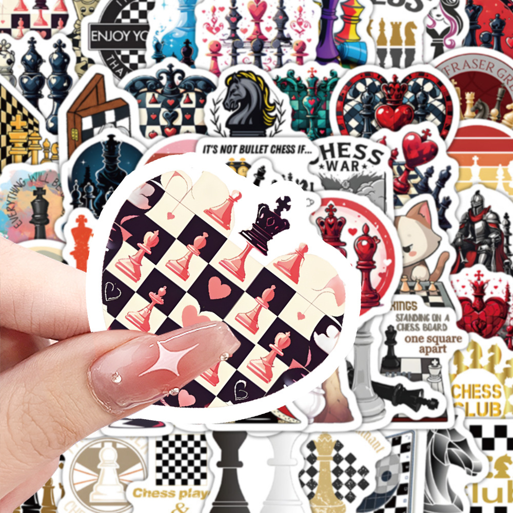 10/30/60PCS Chess Sport Cartoo - Board Game Quote ulasan dan harga