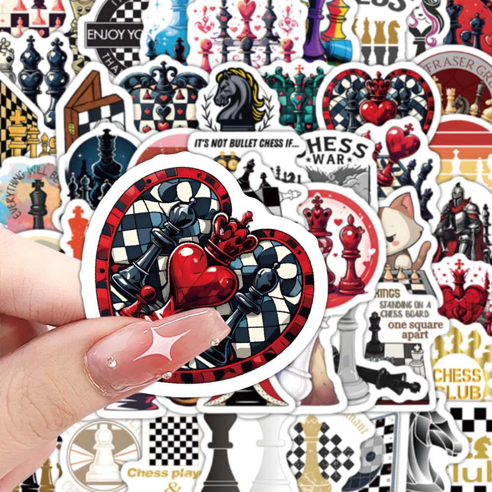 10/30/60PCS Chess Sport Cartoo - Board Game Quote ulasan dan harga