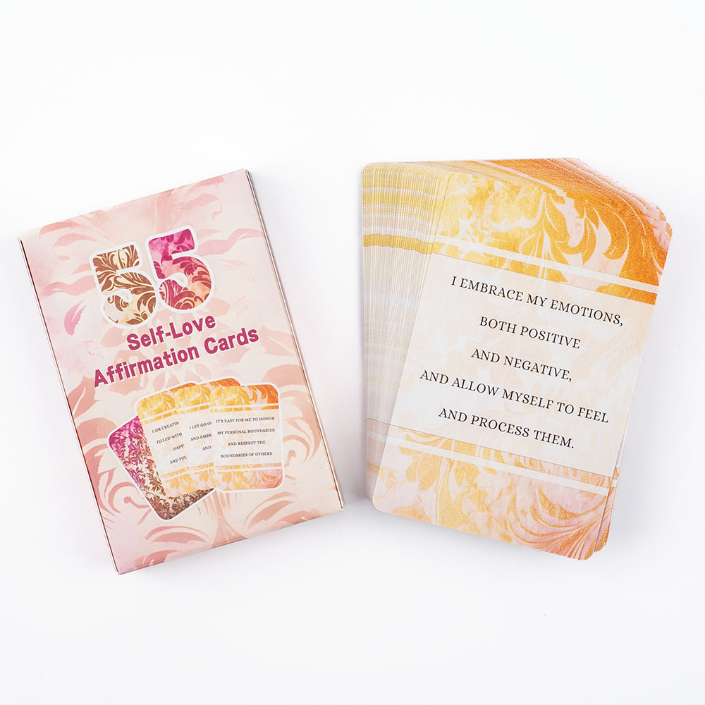55pcs Self-Love Affirmation Ca - Board Game Quote ulasan dan harga