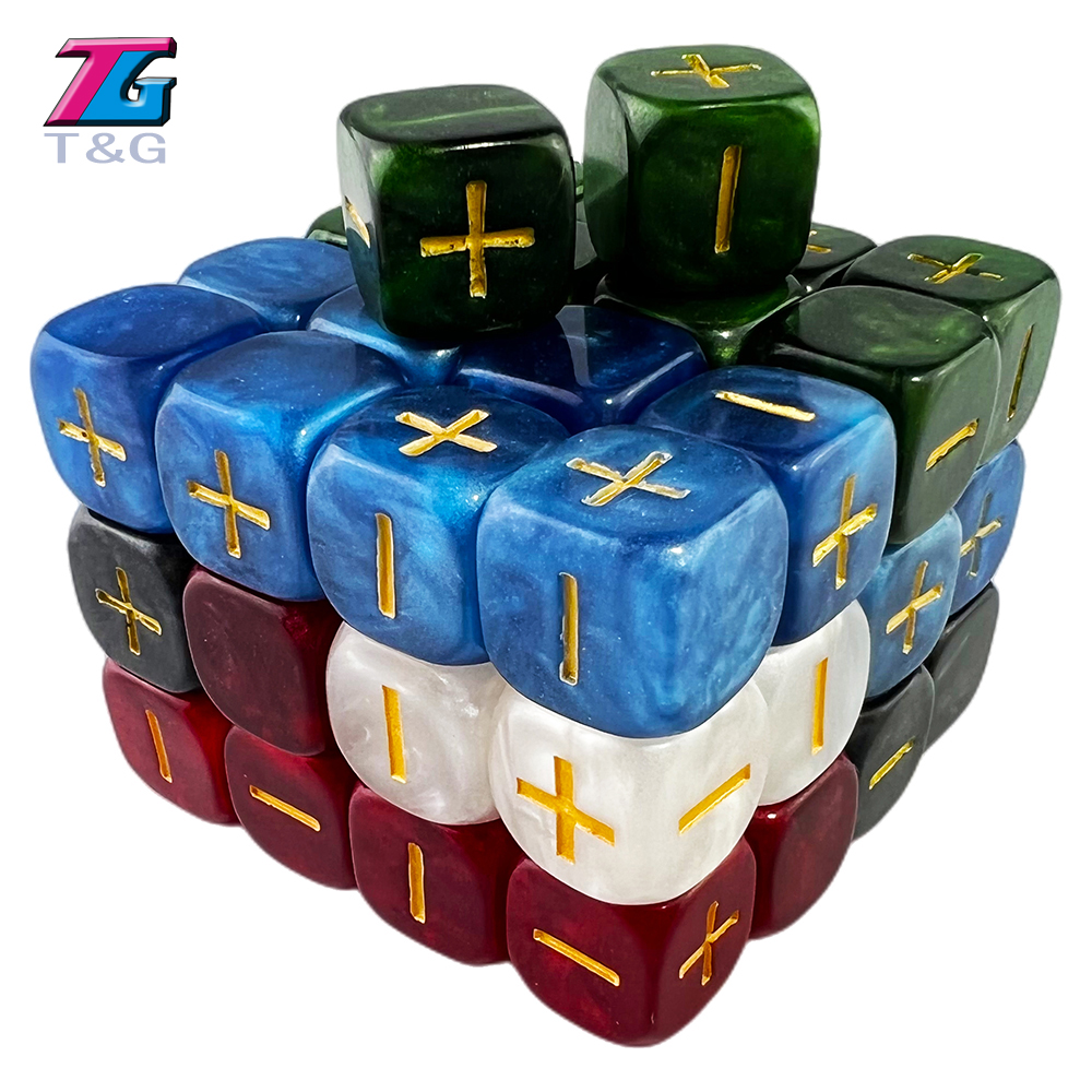Dice-6-Sided 10pcs Marbled Eff - Board Game Dixit ulasan dan harga