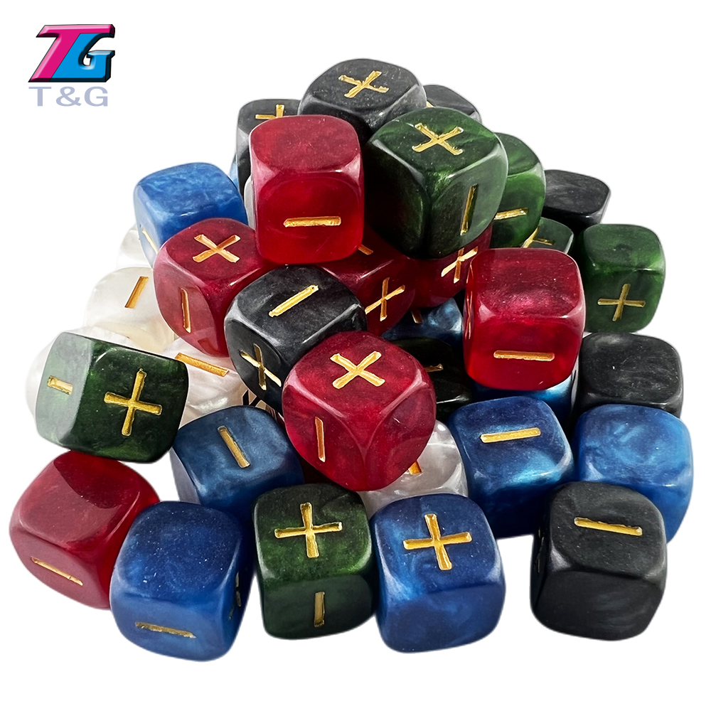 Dice-6-Sided 10pcs Marbled Eff - Board Game Dixit ulasan dan harga