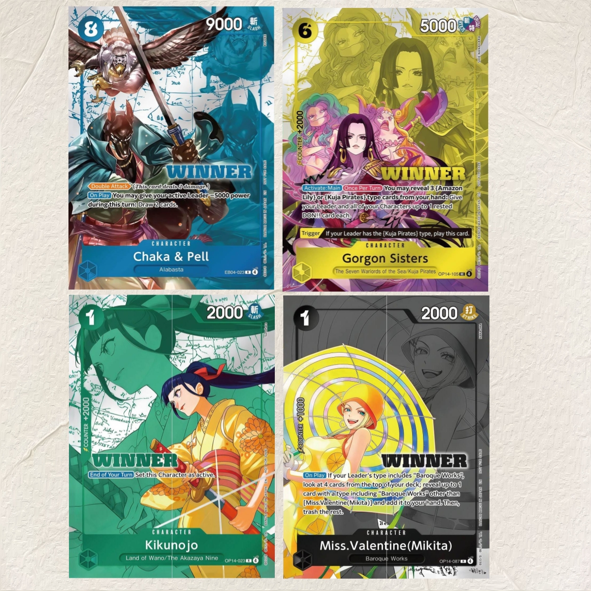 One Piece Chaka&Pell Gorgon Si - Board Game Anime ulasan dan harga