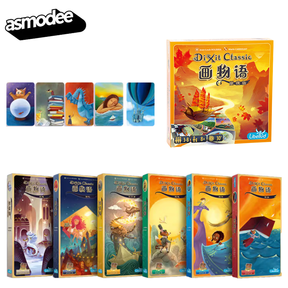 Asmodee  DIXIT MATIC Classic C - Board Game Dixit ulasan dan harga