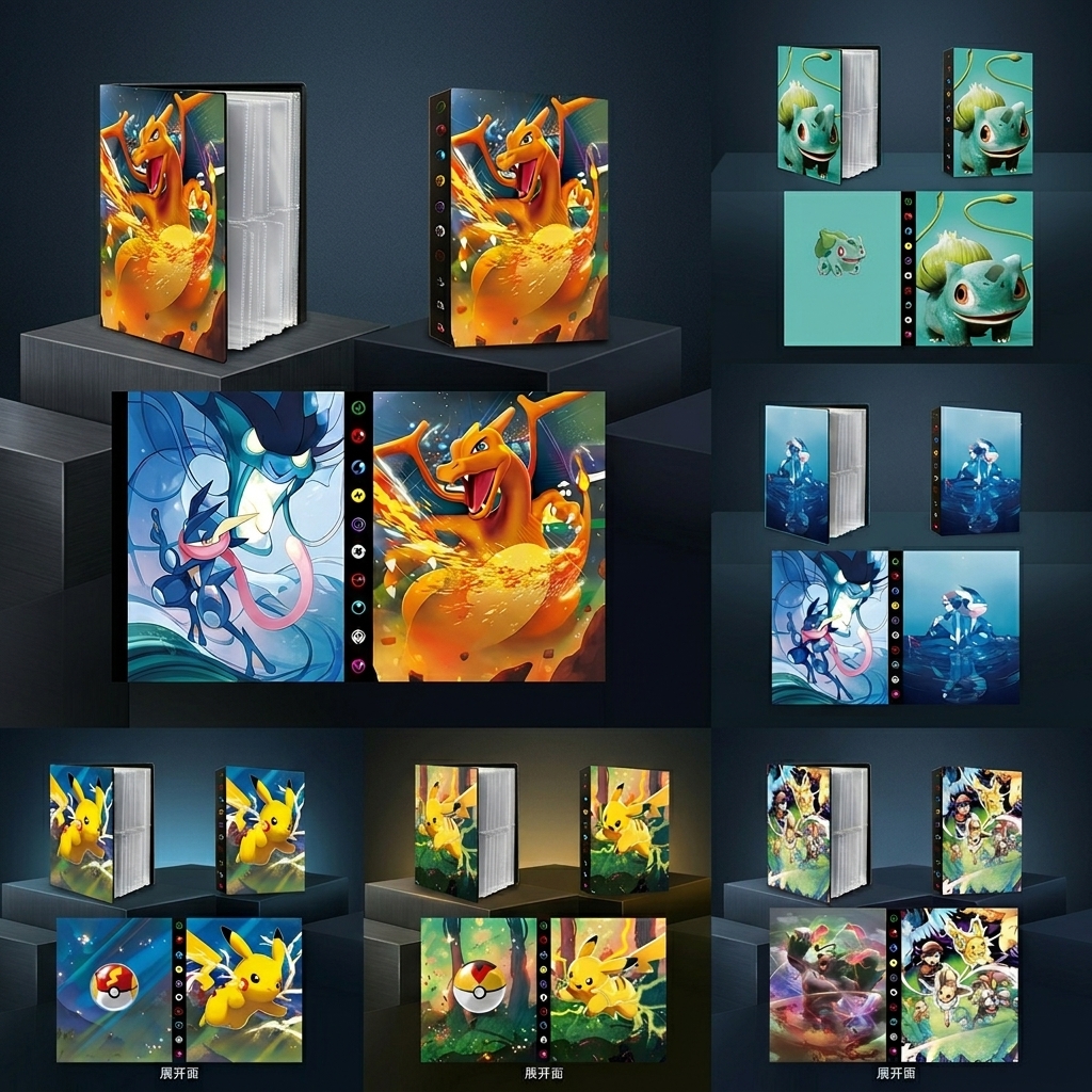Bandai Pokemon 4 Grid Card Alb - Board Game Zoo ulasan dan harga