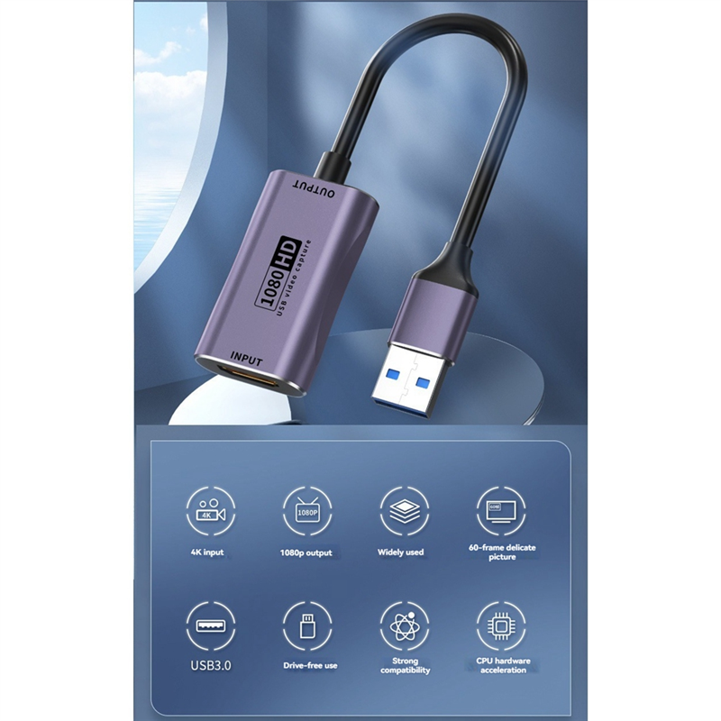 USB 3.0 Video Capture Board -C - Board Game Video Games ulasan dan harga