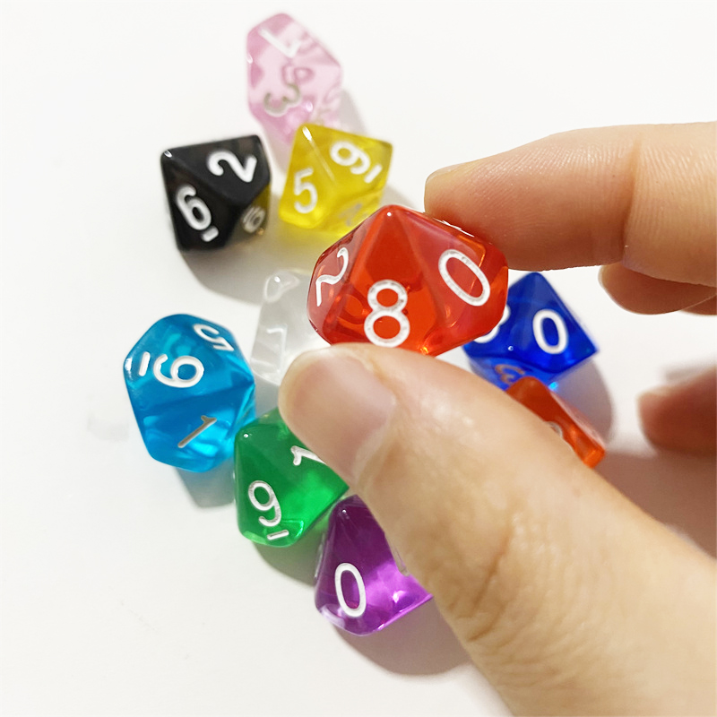 50PCS/lots Colorful Transparen - Board Game Digital ulasan dan harga