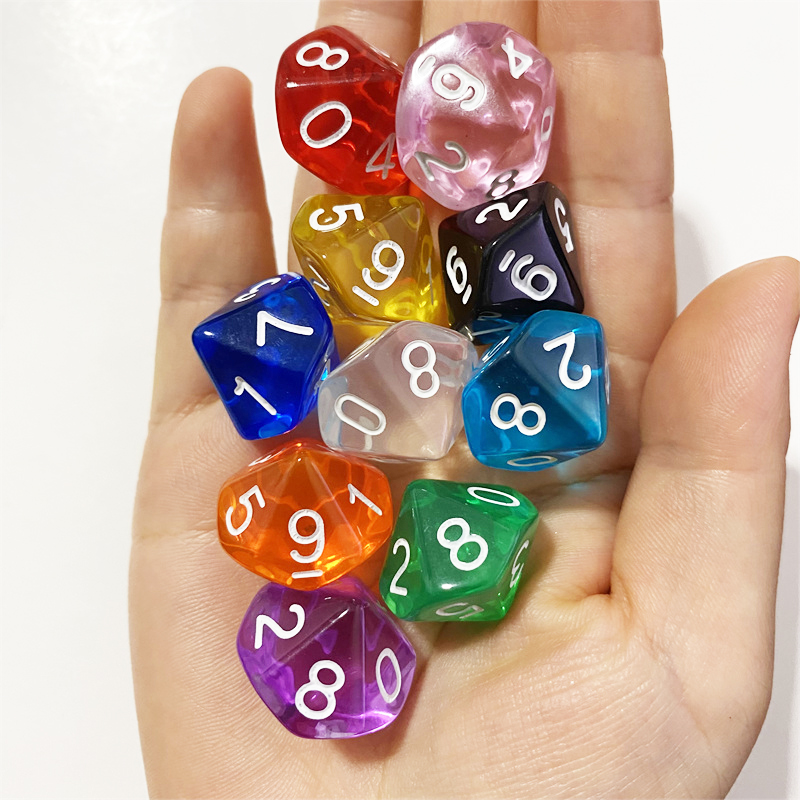 50PCS/lots Colorful Transparen - Board Game Digital ulasan dan harga