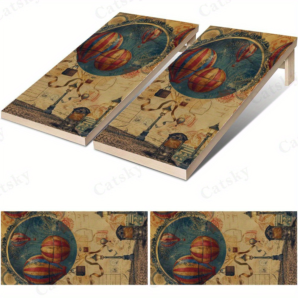 Steampunk Style Hot Air Balloo - Board Game Design ulasan dan harga