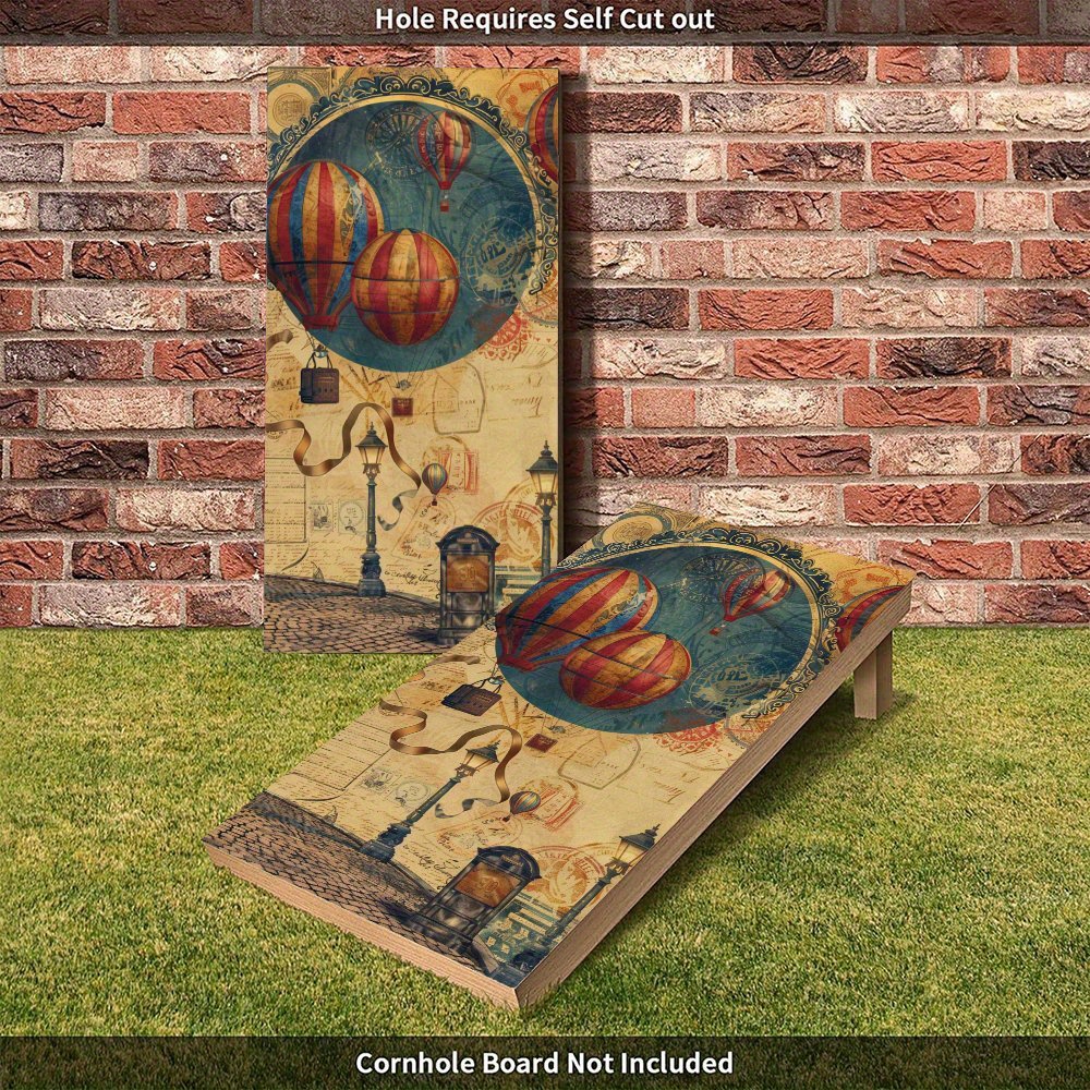 Steampunk Style Hot Air Balloo - Board Game Design ulasan dan harga