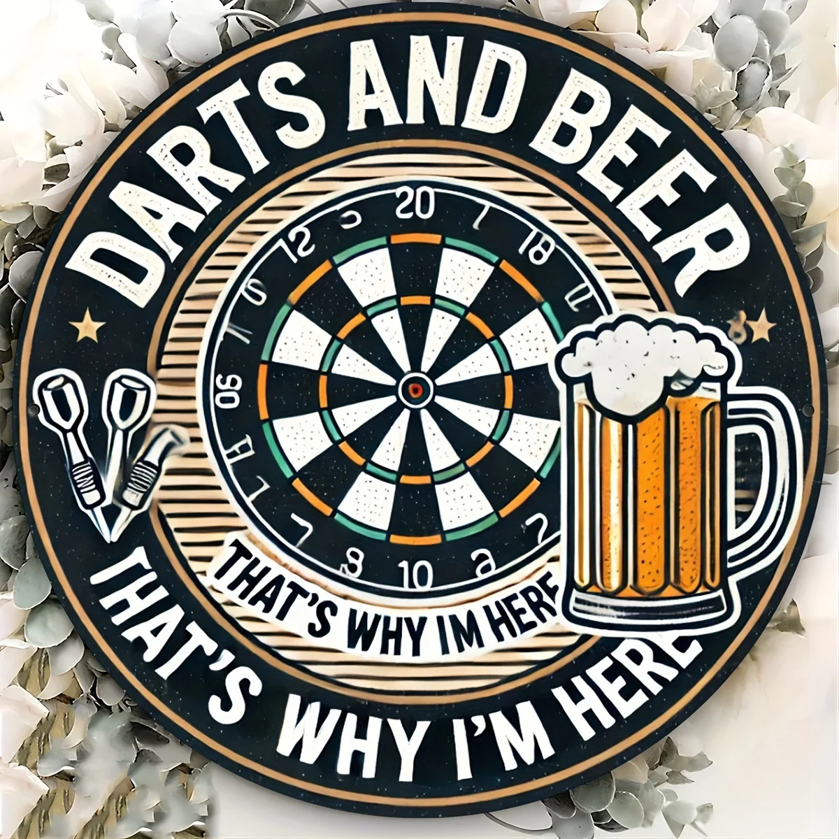 Darts Board Beer Mug Funny Quo - Board Game Quote ulasan dan harga