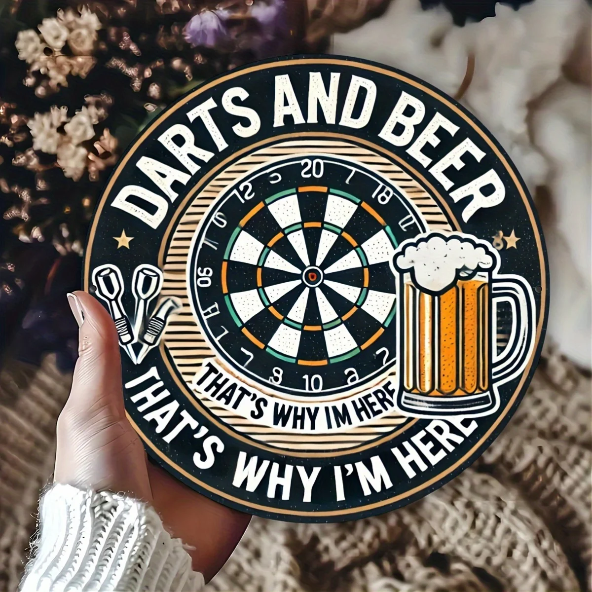 Darts Board Beer Mug Funny Quo - Board Game Quote ulasan dan harga