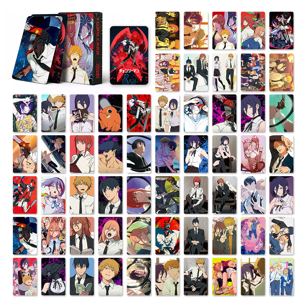 92 Small Cards Chainsaw Man Co - Board Game Anime ulasan dan harga